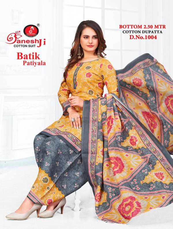 Ganeshji Batik Patiyala Vol-1 - Readymade Suits Collection